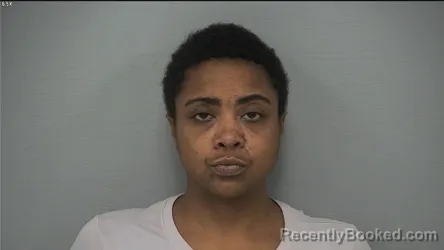 Mugshot of ASHLEE MAE EGGLESTON booked in Delaware County, Ohio on June 24, 2026