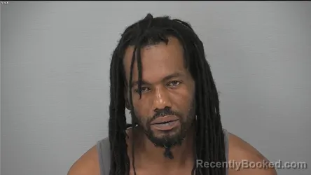Mugshot of GREGORY LAMAR BROWM booked in Delaware County, Ohio on July 5, 2026