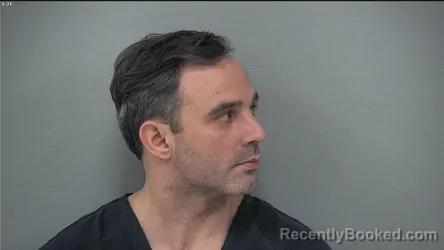 Mugshot of AUGUSTUS ANTONIO CASBARRO booked in Delaware County, Ohio on July 7, 2026