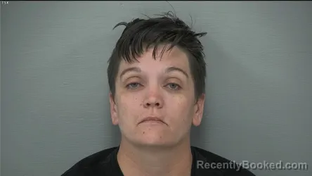 Mugshot of RANDEE MICHELLE GARRETT booked in Delaware County, Ohio on July 7, 2026
