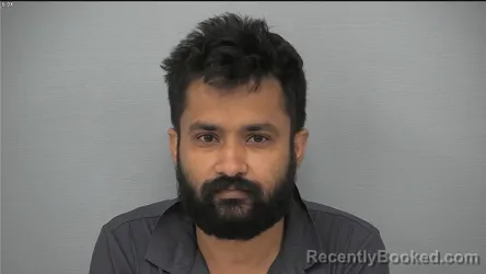 Mugshot of RAJNIKANT RAMESHBHA CHAUDHARI booked in Delaware County, Ohio on July 12, 2026