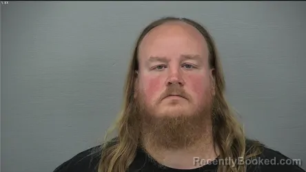 Mugshot of THEODORE JOESPH KARSHNER booked in Delaware County, Ohio on July 15, 2026