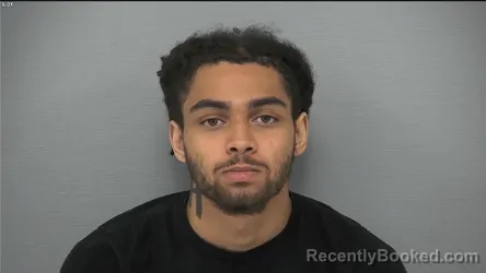 Mugshot of Tayvion Jerrell Slane booked in Delaware County, Ohio on August 17, 2026