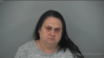 Mugshot of Mindy Renee Watkins booked in Delaware County, Ohio on August 18, 2026
