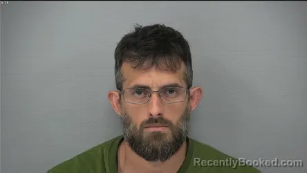 Mugshot of Daniel Lee Hudson booked in Delaware County, Ohio on August 22, 2026