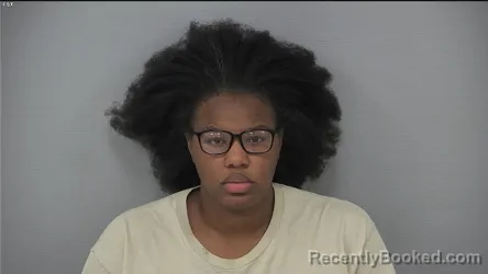Mugshot of Tatayana Aliayaha Outlaw booked in Delaware County, Ohio on August 22, 2026
