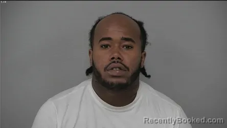 Mugshot of Deshaun Thomas Phillips booked in Delaware County, Ohio on August 24, 2026