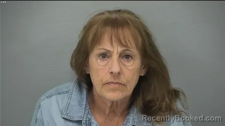 Mugshot of Audrey Lynn Lehmann booked in Delaware County, Ohio on August 24, 2026