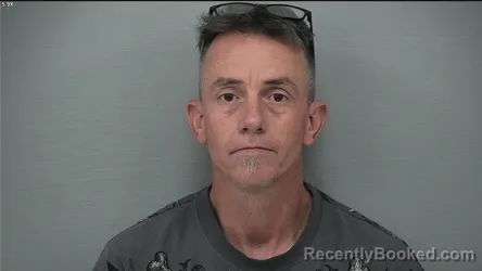 Mugshot of Corey Michael Davenport booked in Delaware County, Ohio on August 26, 2026