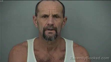 Mugshot of Warren Terry Perkins booked in Delaware County, Ohio on August 27, 2026