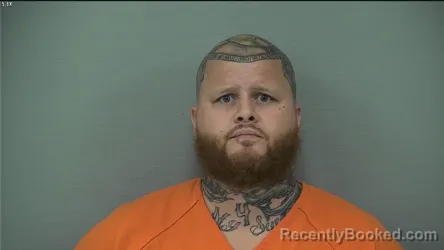 Mugshot of Matthew Ryan Martin booked in Delaware County, Ohio on August 31, 2026