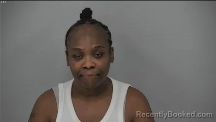 Mugshot of Moka Monike Sanders booked in Delaware County, Ohio on August 31, 2026