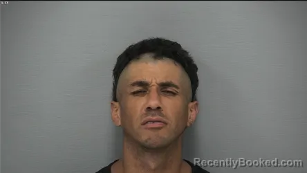 Mugshot of Trey Dion Shelton booked in Delaware County, Ohio on August 31, 2026
