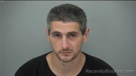 Mugshot of Jared Wayne Steward booked in Delaware County, Ohio on August 31, 2026