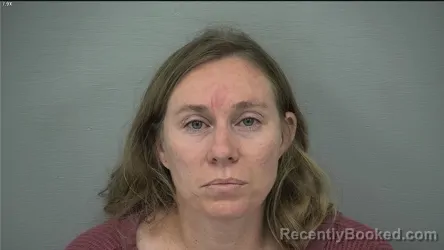Mugshot of Rachel Randall Weber booked in Delaware County, Ohio on September 2, 2026