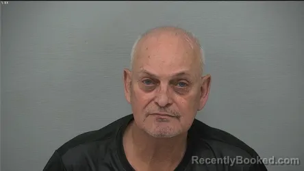 Mugshot of Richard Keith Weaver booked in Delaware County, Ohio on September 7, 2026