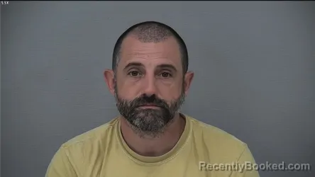 Mugshot of Christopher Bryan Steele booked in Delaware County, Ohio on September 7, 2026