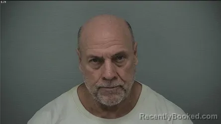 Mugshot of John Barthmaus Barna booked in Delaware County, Ohio on September 10, 2026