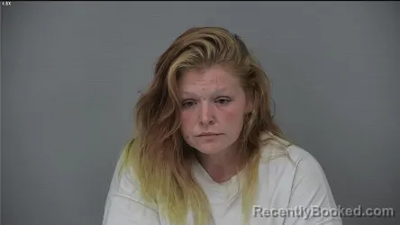 Mugshot of Jordan Nicole Wilbur booked in Delaware County, Ohio on September 12, 2026