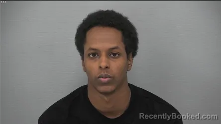 Mugshot of Muse Bashir Jama booked in Delaware County, Ohio on September 14, 2026