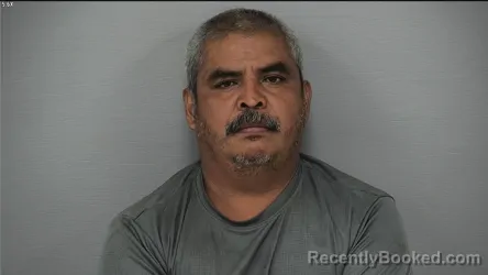 Mugshot of Santiago Solis Trejo booked in Delaware County, Ohio on September 14, 2026