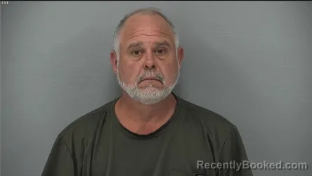 Mugshot of Donald Eugene Welling booked in Delaware County, Ohio on October 3, 2026