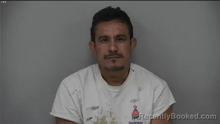 Mugshot of Luis Manuel Reyes booked in Delaware County, Ohio on October 3, 2026