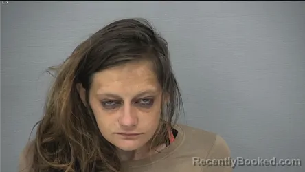 Mugshot of Autumn-Brooke Nicole Thompson booked in Delaware County, Ohio on October 3, 2026