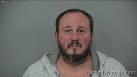 Mugshot of Joshua Ian Chadwick booked in Delaware County, Ohio on October 25, 2026