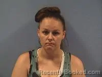 Mugshot of Ashley Hall booked in Erie County, Ohio on July 7, 2026