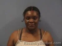 Mugshot of India Hampton booked in Erie County, Ohio on July 17, 2026