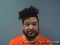 Mugshot of Brandon Thompson booked in Erie County, Ohio on March 21, 2026