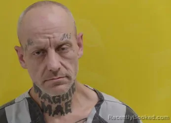 Booking photo from Fairfield County, Ohio