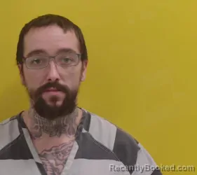 Mugshot of BRANDON LEE THOMAS booked in Fairfield County, Ohio on March 20, 2026