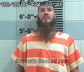 Booking photo from Fairfield County, Ohio