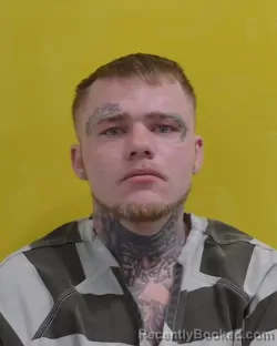 Booking photo from Fairfield County, Ohio