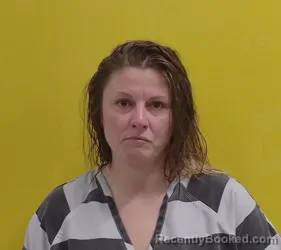 Mugshot of Paige Walker booked in Fairfield County, Ohio on October 27, 2026