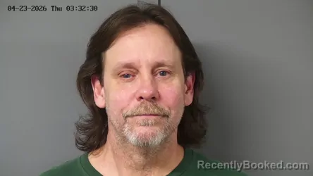 Mugshot of KEVIN WILLARD PERRY booked in Fayette County, Ohio on April 23, 2026