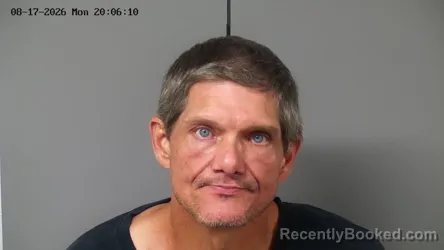 Mugshot of Christopher Ray Landenburg booked in Fayette County, Ohio on August 17, 2026