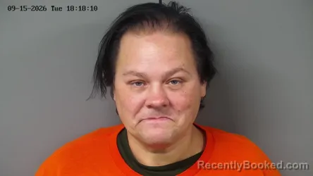 Mugshot of Melissa Diana Frisbie booked in Fayette County, Ohio on September 15, 2026