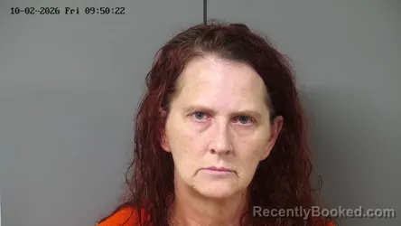 Mugshot of Brandy S Stump booked in Fayette County, Ohio on October 2, 2026