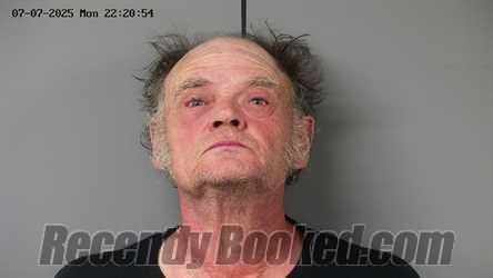Mugshot of STEPHEN LEE SELF booked in Fayette County, Ohio on July 31, 2026