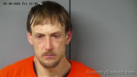 Booking photo from Fayette County, Ohio