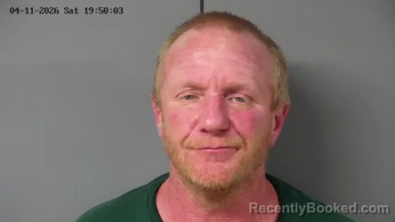 Mugshot of RONALD LYNN YOUNG booked in Fayette County, Ohio on April 11, 2026