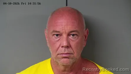 Mugshot of GREG P SHAFFER booked in Fayette County, Ohio on April 10, 2026