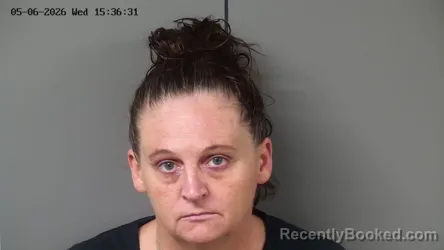 Mugshot of FAYNIA M VULGAMORE booked in Fayette County, Ohio on May 6, 2026