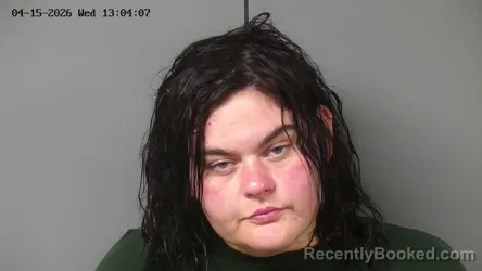 Mugshot of KORRINA MARIA GARCIA booked in Fayette County, Ohio on April 15, 2026