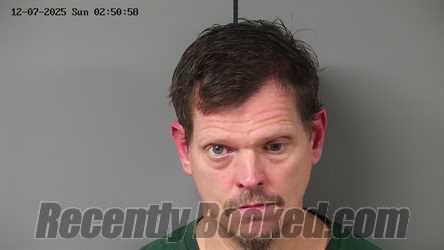 Booking photo from Fayette County, Ohio