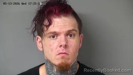 Mugshot of ANTHONY BRADLEY COLLIER booked in Fayette County, Ohio on May 13, 2026