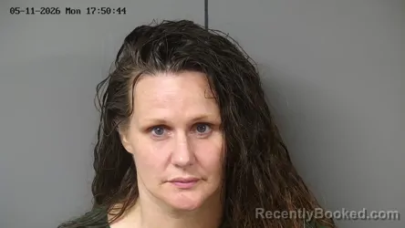 Mugshot of OLIVIA ELLEN GILBERT booked in Fayette County, Ohio on May 11, 2026
